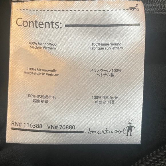 Smartwool Long Sleeve Merino Wool Baselayer🖤 - Picture 13 of 14